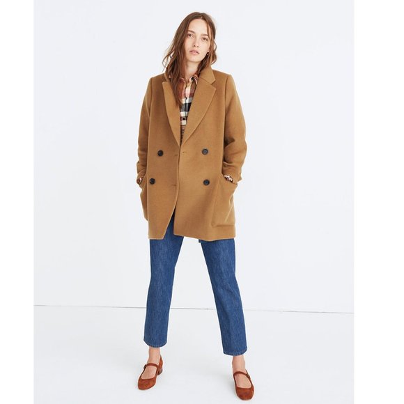 Madewell Hollis Double-Breasted Coat